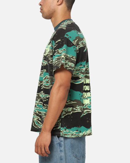 Puma LaFrance Supply All Over Print T-Shirt Green