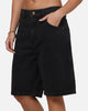 Carre Solace Baggy Jorts Washed Black