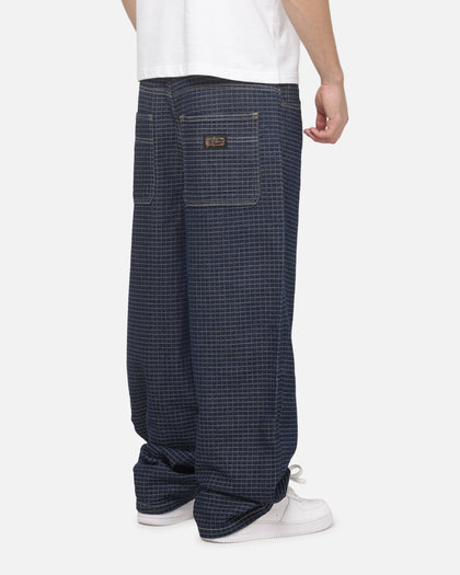 Carre Grid Solace Jeans Stone Blue