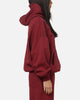 Carre Rivet Hoodie Burgundy