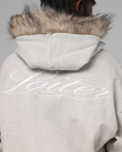 Loiter Purity Zip Hoodie Grey