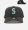New Era Seattle Mariners 'Anthracite' 9FORTY A-Frame Snapback Anthracite