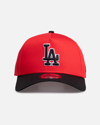 New Era Los Angeles Dodgers 'Two-Tone' 9FORTY A-Frame Snapback Red/Black