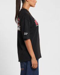 Loiter Fighter Vintage T-Shirt Vintage Black