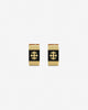 Guess Mainline Rebel Moon 12MM Striped Earrings Gold