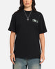 Carre Tag Mockneck T-Shirt Black