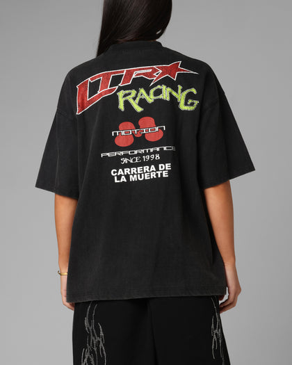 Loiter Racing Premium T-Shirt Charcoal