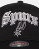 Mitchell & Ness San Antonio Spurs 'Old English Classic' MVP Snapback Black