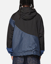 Carre Star Shooter Windbreaker Jacket Black/Blue