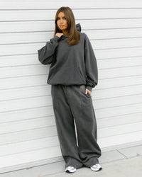 American Thrift Pullover Hoodie Washed Charcoal