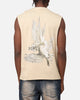 Saint Morta Doves Oversized Muscle T-Shirt Stone