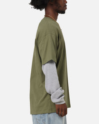X-Large 91 Double Layer T-Shirt Pigment Olive