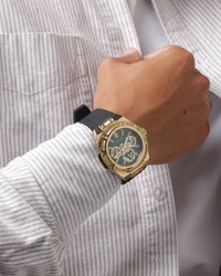 Guess Mainline Garver Watch Black/Gold