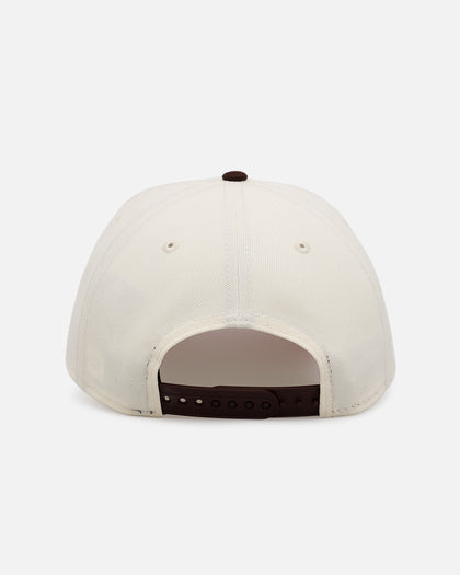 New Era Boston Red Sox 'Pink Satin Hearts Walnut' 9FORTY A-Frame Snapback Chrome/Walnut