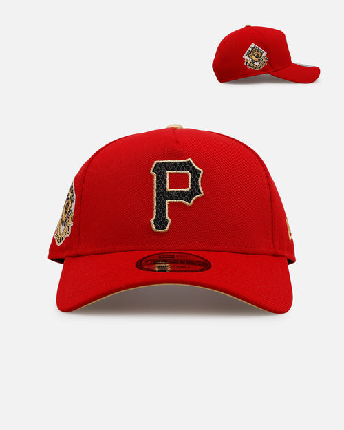 New Era Pittsburgh Pirates 'Year Of The Snake' 9FORTY A-Frame Snapback Red/Gold