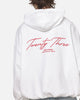 XXIII Script Hoodie White/Red
