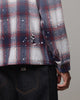 American Thrift Thrashed Flannel Deep Indigo