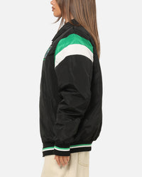 Bleacher Athletic New Zealand Warriors NRL Legacy Baseball Jacket Black