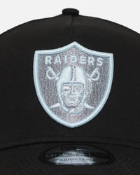 New Era Las Vegas Raiders 'Icy Blue' 9FORTY A-Frame Snapback Ice Blue