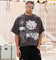 Loiter Palm Spring Box T-Shirt Charcoal