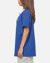 Bleacher Athletic Canterbury-Bankstown Bulldogs NRL Adult Golf Polo T-Shirt Blue