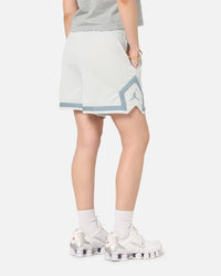 Jordan Women's Dri-FIT 4" Diamond Shorts Light Silver