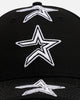 New Era Houston Astros 'Spine' 9FORTY A-Frame Strapback Black/White