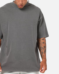 Saint Morta Fade Away Boxy T-Shirt Washed Charcoal