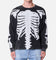 MNML Skeleton Thermal Long Sleeve Shirt Washed Black