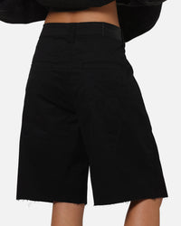 Saint Morta Amplus Divinity Khaki Shorts Black
