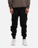 Saint Morta Gothic Cargo Joggers Black Shadow