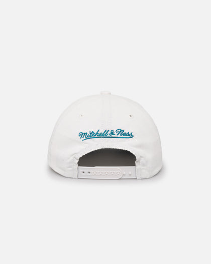 Mitchell & Ness Charlotte Hornets History Origin Snapback White/Teal
