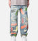 MNML Ultra Baggy Bandana Patch Denim Jeans Blue/Multi