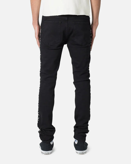 MNML X620 Studded Skinny Denim Jean Black