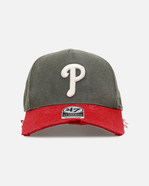 47 Brand Philadelphia Phillies 'Utilitarian' 47 Offside Strapback Moss