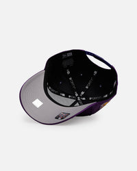 New Era Los Angeles Lakers 'Team Color Satin' 9FORTY A-Frame Snapback Official Team Color