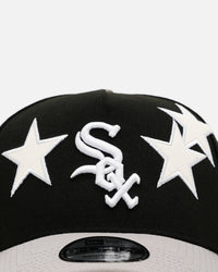 New Era Chicago White Sox 'Stars' 9FORTY A-Frame Snapback Black/Grey