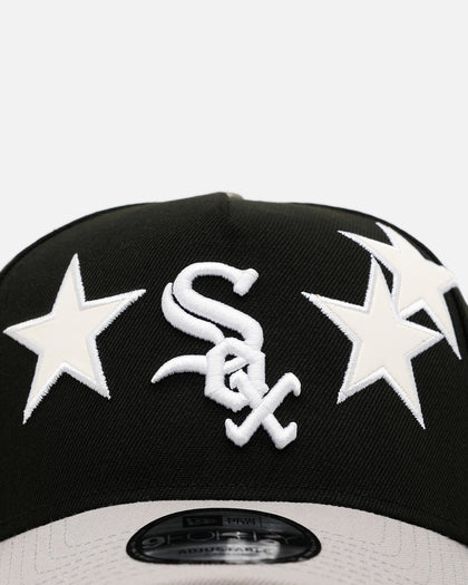 New Era Chicago White Sox 'Stars' 9FORTY A-Frame Snapback Black/Grey