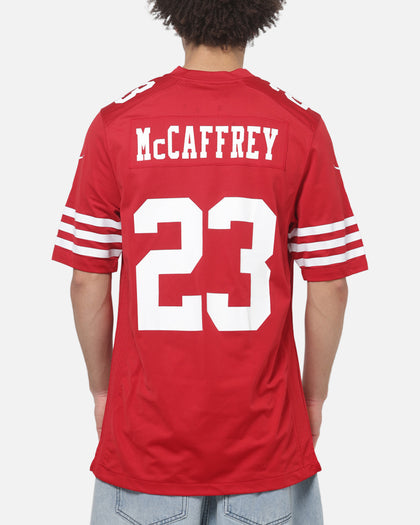 Nike San Francisco 49ers Christian McCaffrey #23 Home Game NFL Jersey Gym Red