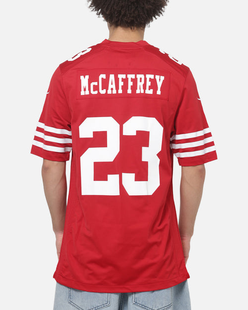 Nike San Francisco 49ers Christian McCaffrey #23 Home Game NFL Jersey Gym Red