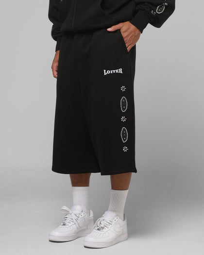 Loiter Rodeo Sweat Shorts Black