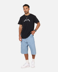 G-Star Bam Logger Denim Shorts Vintage Blue