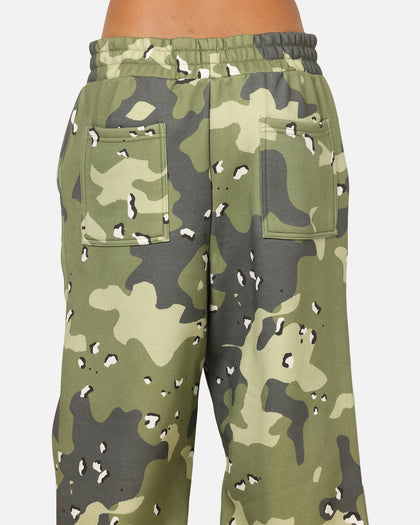 Carre Sideline Trackpants Green Camo