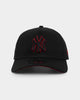 New Era New York Yankees 9FORTY A-Frame Snapback Black/Scarlet
