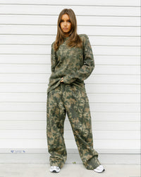 American Thrift Long Sleeve Thermal T-Shirt Camo