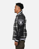 Pro Standard Las Vegas Raiders Pro Prep Plaid Jacket White/Black