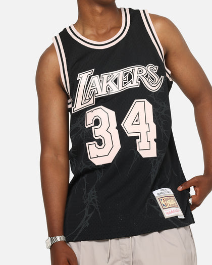 Mitchell & Ness Los Angeles Lakers Shaquille O'Neal 'Cyber' Swing Jersey Black