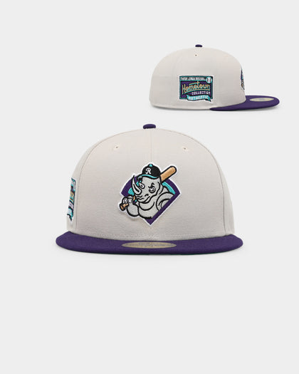New Era River City Rumblers 'Batter Up' 59FIFTY Fitted Stone