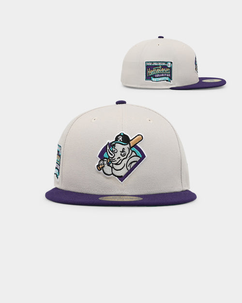 New Era River City Rumblers 'Batter Up' 59FIFTY Fitted Stone