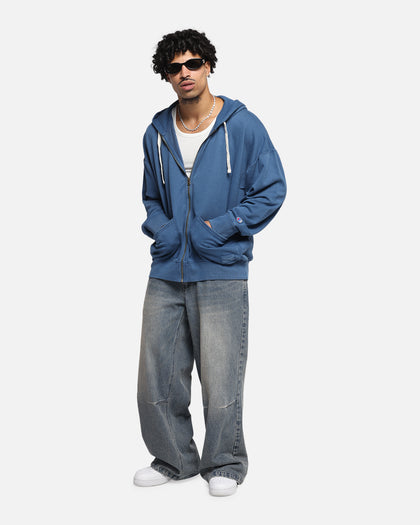Champion Time Capsule Full Zip-Through Hoodie Teal